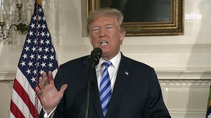 President Trump Gives Remarks on the Joint Comprehensive Plan of Action