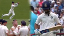 India Vs England 1st Test: Ajinkya Rahane out for 15 by Ben Stokes | वनइंडिया हिंदी