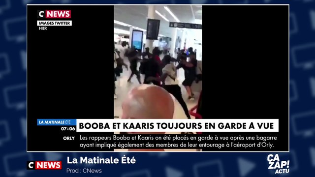 La violente bagarre de Booba et Kaaris à l'aéroport d'Orly