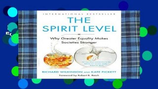 Popular  The Spirit Level: Why Greater Equality Makes Societies Stronger  E-book
