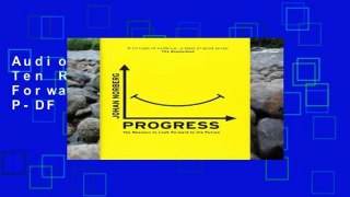 AudioEbooks Progress: Ten Reasons to Look Forward to the Future P-DF Reading