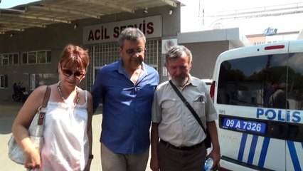 Aydın Tabip Odası mahkumun bıçakla yaraladığı doktoru ziyaret etti