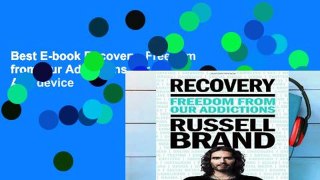 Best E-book Recovery: Freedom from Our Addictions For Any device