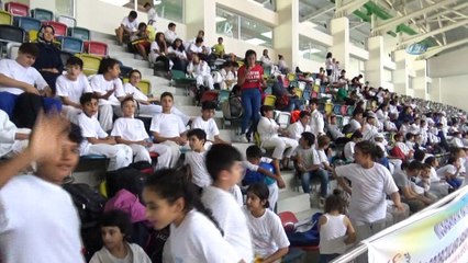 Suriyeli ile Türk çocuklar judo turnuvasında buluştu