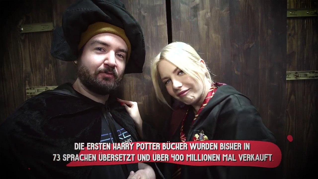 Harry Potter ESCAPE Room! Die GRUSEL Challenge