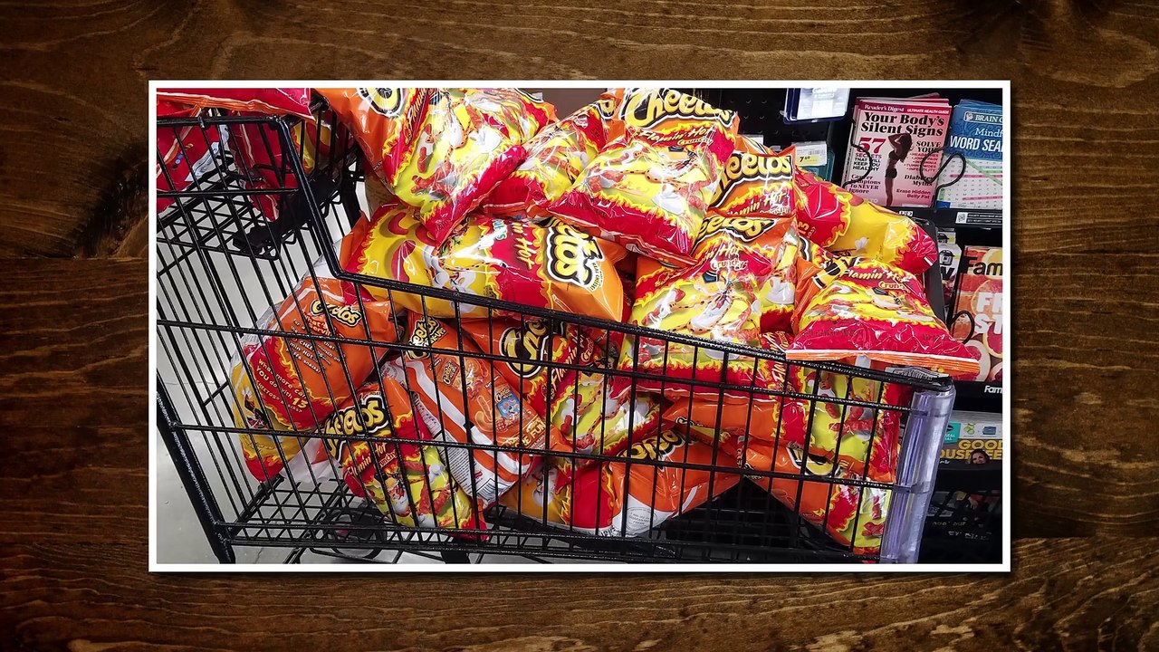 Human Flaming Hot Cheeto Challenge