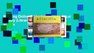 Reading Online Ethiopia: A new political history (Library of African affairs) Full access