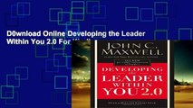 D0wnload Online Developing the Leader Within You 2.0 For Kindle