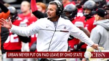 Urban Meyer put on paid leave by Ohio State