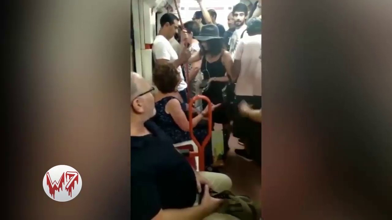 Indignación en el metro de Madrid por una mujer que no deja sentar a una niña latina