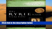 AudioEbooks Ryrie NASB Study Bible Leather Black Red Letter (Ryrie Study Bibles 2008) P-DF Reading