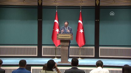 Cumhurbaşkanlığı Sözcüsü Kalın: '9 general/amiral bir üst rütbeye, 41 albay ise general/amiralliğe yükseltildi' - ANKARA