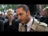 'The Dark Knight Rises' Tom Hardy, Anne Hathaway at the European Premiere