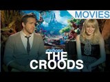 Emma Stone, Ryan Reynolds, Nicolas Cage 'The Croods' interview