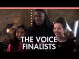 'The Voice' finalists chat to DS