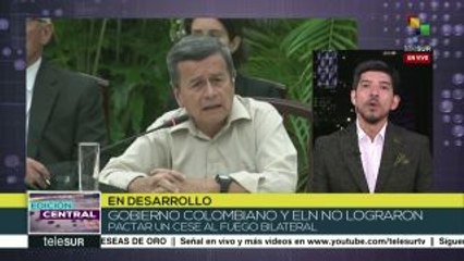 Colombia: diálogo con ELN queda en espera hasta instalarse nuevo gob.