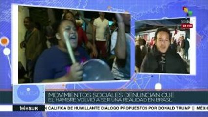 Brasil: Caravana contra el Hambre llega a Curitiba en apoyo a Lula