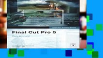 Readinging new Apple Pro Training Series: Final Cut Pro 5 For Any device