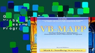 Get Ebooks Trial VB-MAPP: Verbal Behavior Milestones Assessment and Placement Program, Full Set