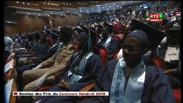 Remise des Prix des lauréats au Concours Général 2018