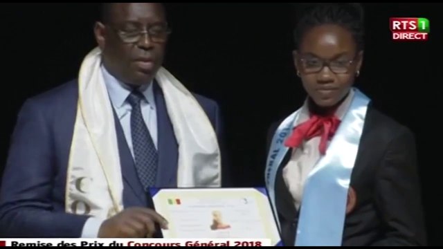 Diary SOW 1ère S : Meilleure élève du Concours Général 2018