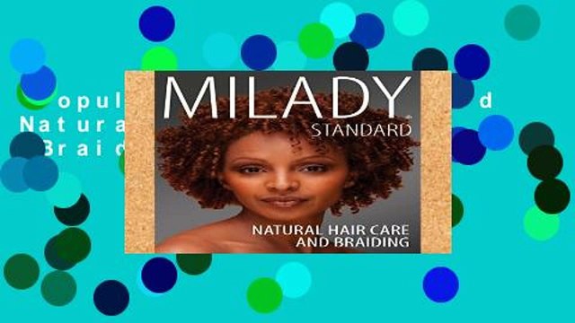 Popular Milady Standard Natural Hair Care Braiding Full