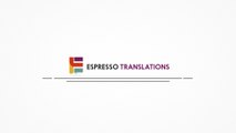 Professional Translation Services: Espresso Translations