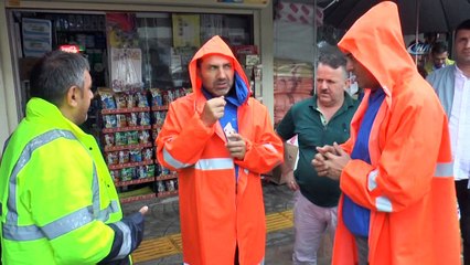 Çamyar, sel bölgelerinde incelemelerde bulundu