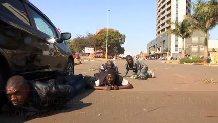 Harare a 'ghost town' following Zimbabwe election violence