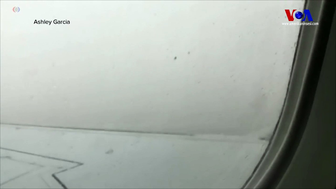 Meksika'daki Uçak Kazasında Düşüş Anı