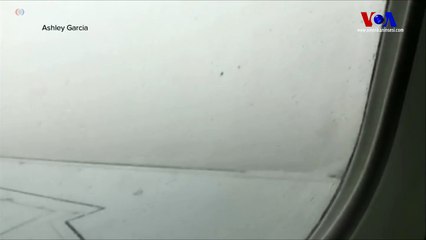 Meksika'daki Uçak Kazasında Düşüş Anı