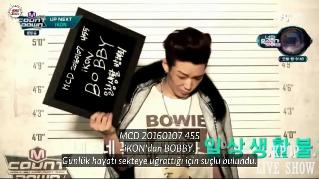 [160107] UP NEXT - iKON @ M! Countdown (Türkçe Altyazılı)