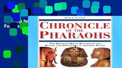 Reading books Chronicle of the Pharaohs For Ipad