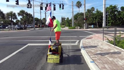 Un Français s'attaque au tour du monde... en skate électrique !