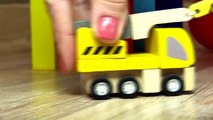 PYRAMID TOY Compilation Plan Toys & BRIO Toys Learn Colors & Shapes Toy Trucks. Videos for
