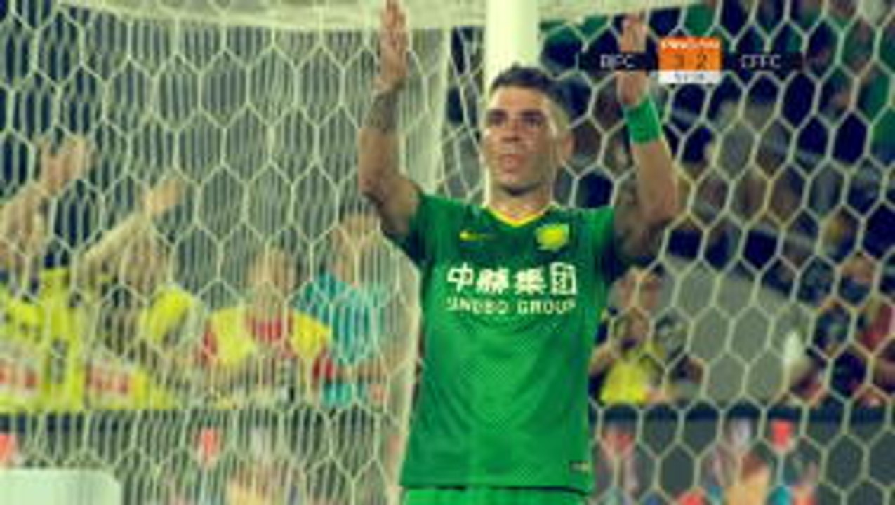 Soriano nets hat-trick to fire Beijing Guoan top of CSL