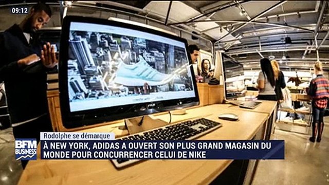 Rodolphe se démarque: Adidas ouvre son plus grand magasin du monde à New York - 01/07