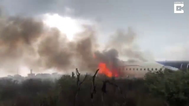 Ce passager filme l'écrasement de son avion de l'intérieur !