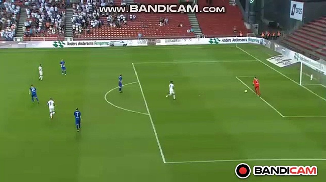 Viktor Fischer Goal - FC København  vs Stjarnan FC 1-0 02/08/2018
