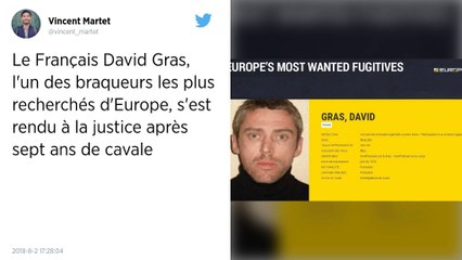 L'un des braqueurs les plus recherchés d'Europe se rend après sept ans de cavale.