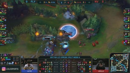 FLY vs NV - Week 6 Day 2 Highlights (Spring 2017)