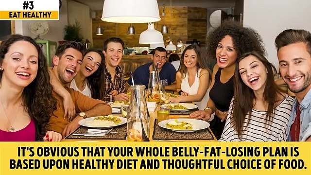 4 Steps to Lose Belly Fat in 1 Week