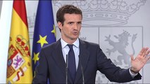 Casado exige a Sánchez que muestre “fortaleza” frente al independentismo y apunta a otro 155
