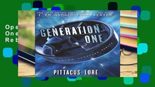 Open EBook Generation One (Lorien Legacies Reborn) online