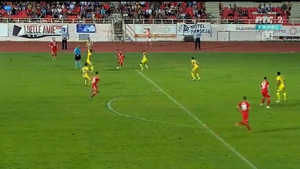 Aleksandar Stanisavljevic Goal HD - Radnicki Nis (Srb) 2-2 Maccabi Tel Aviv (Isr) 02.08.2018