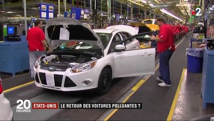 États-Unis : le retour des voitures polluantes ?