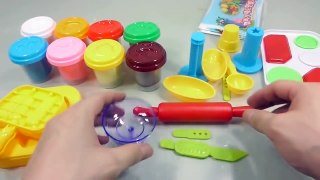 Play Doh Ice cream DIY How To Make Cake Toys Learn Colors Slime