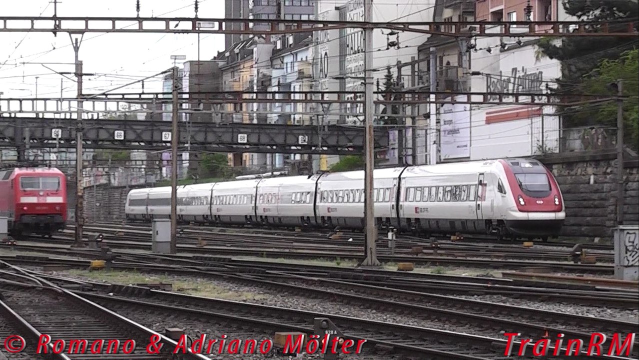 Basel SBB am 23.04.2018 - 1