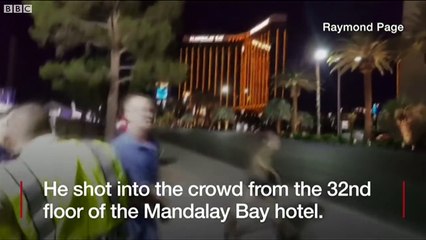 Moment police stormed Las Vegas gunman's room - BBC News