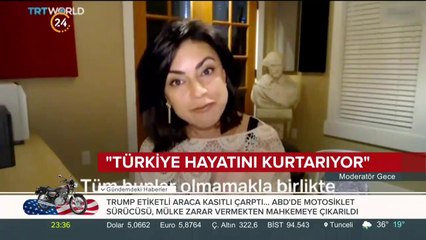 "Türkiye hayatını kurtarıyor"